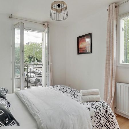 Chic Apart With Parking Near Paris Appartamento Aubervilliers Esterno foto