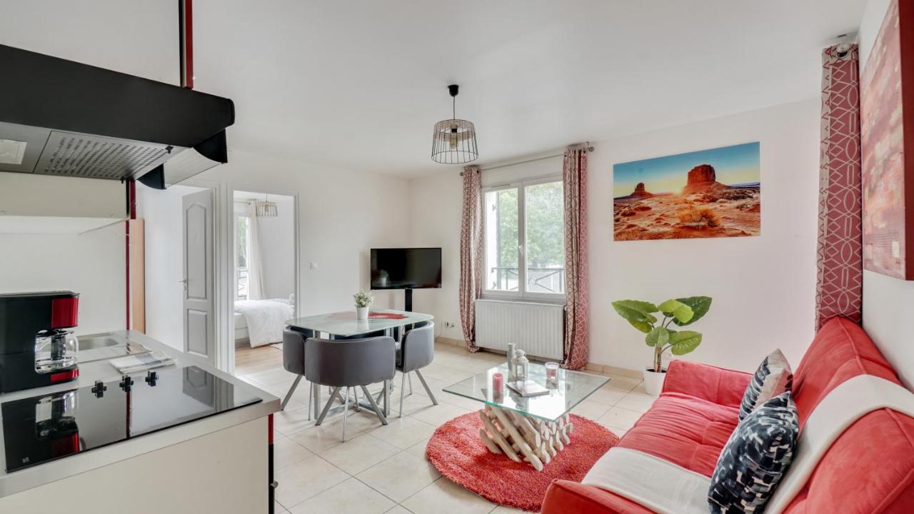 Chic Apart With Parking Near Paris Appartamento Aubervilliers Esterno foto