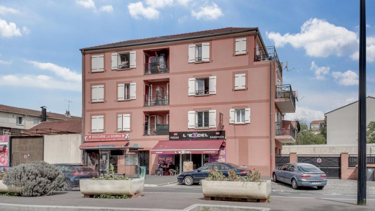 Chic Apart With Parking Near Paris Appartamento Aubervilliers Esterno foto