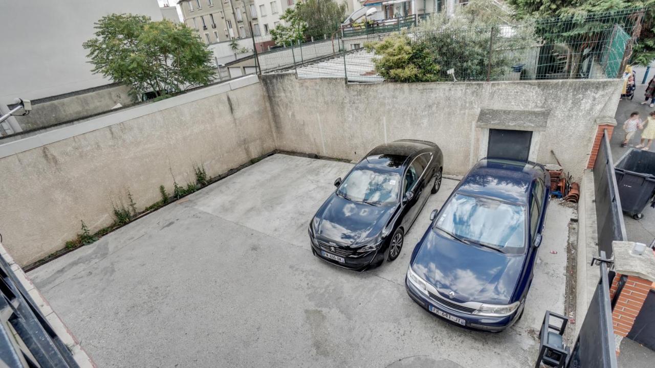 Chic Apart With Parking Near Paris Appartamento Aubervilliers Esterno foto